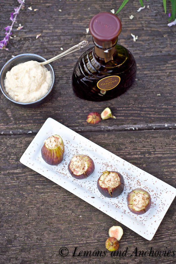 Stuffed Fresh Figs Recipe | Lemons + Anchovies