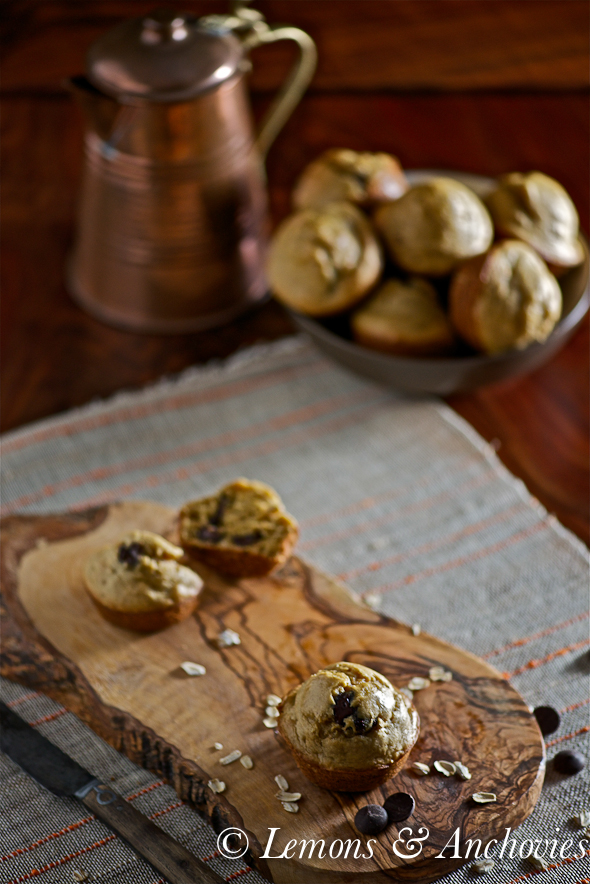 Peanut Butter-Chocolate Oat Muffins-6