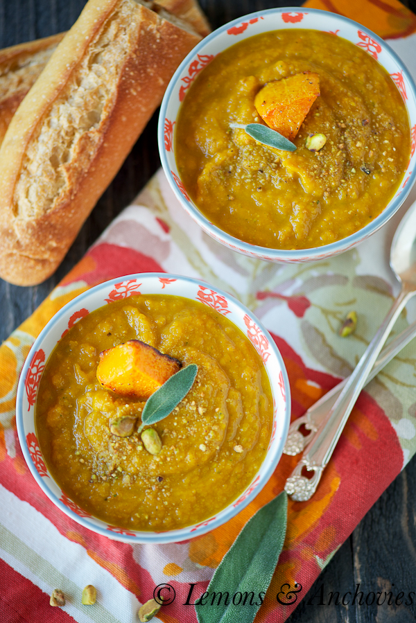 Roasted Butternut Squash Soup-3