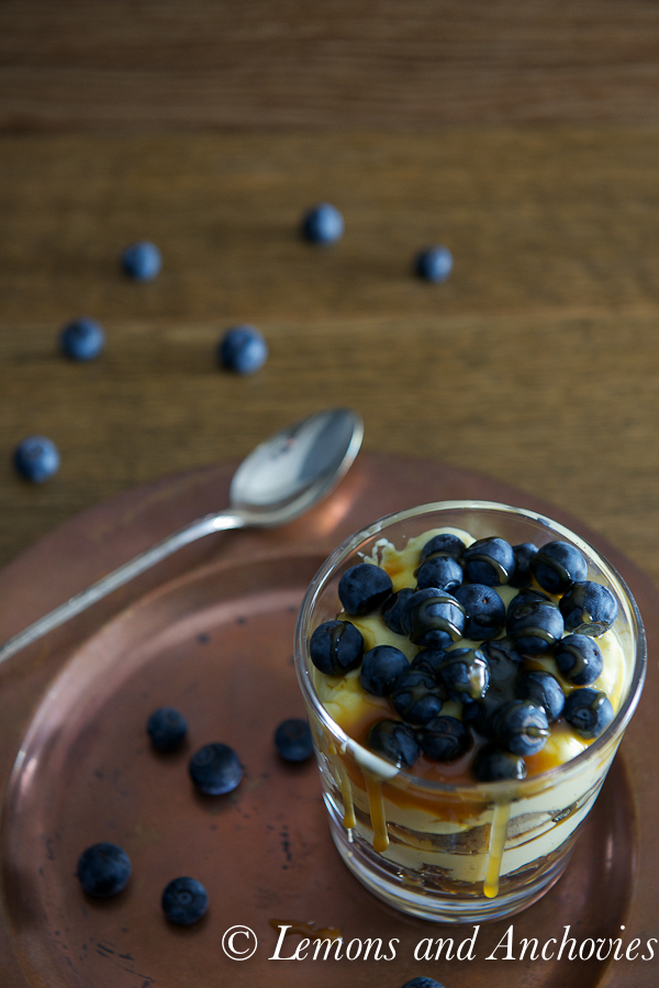 Chocolate Caramel Blueberry Trifle-2