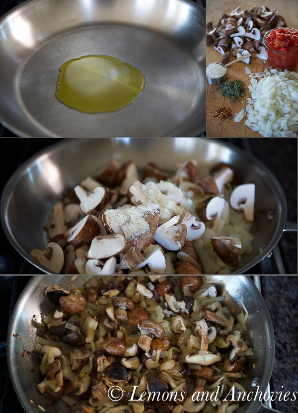 Parmesan Bruschetta with Mushroom Ragu-4