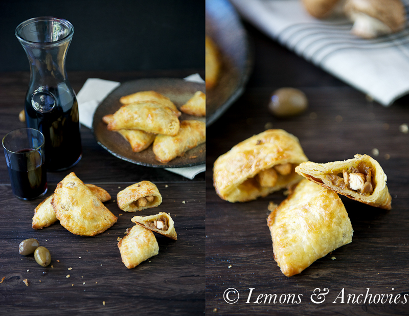 Chicken & Mushroom Empanadas {Baked} | Lemons & Anchovies Blog