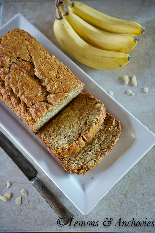 Banana Bread with Cookie Butter