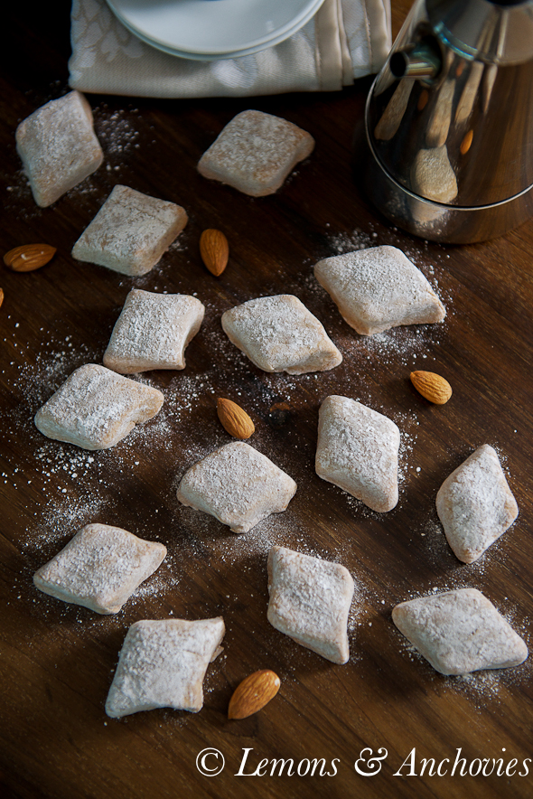 Ricciarelli: Almond Paste Cookies @lemonsanchovies
