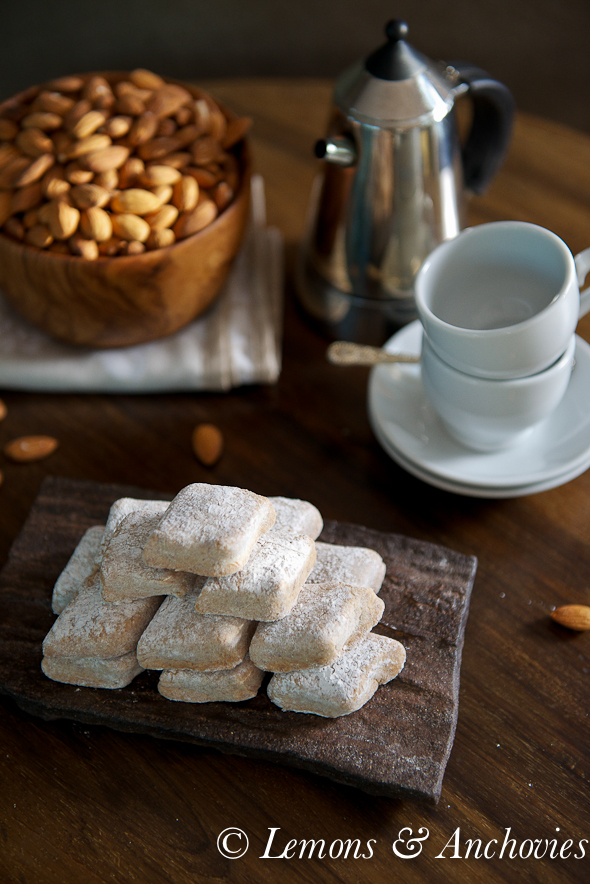Ricciarelli: Almond Paste Cookies @lemonsanchovies
