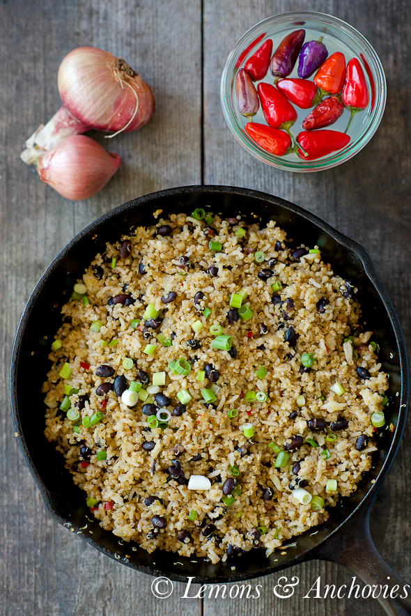 Quinoa and Black Bean Stir-Fry