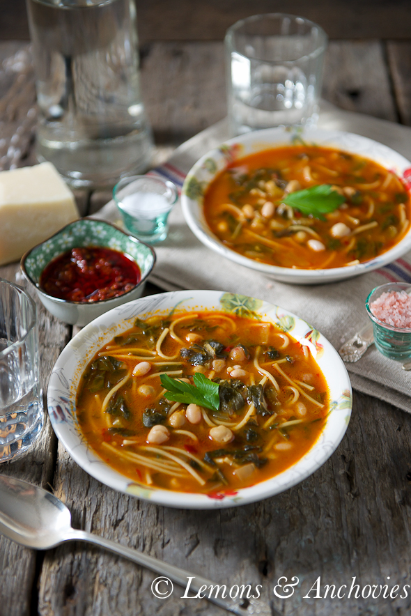 Hlelem- Tunisian Vegetable & Bean Soup
