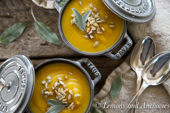 Roasted Squash and Apple Soup