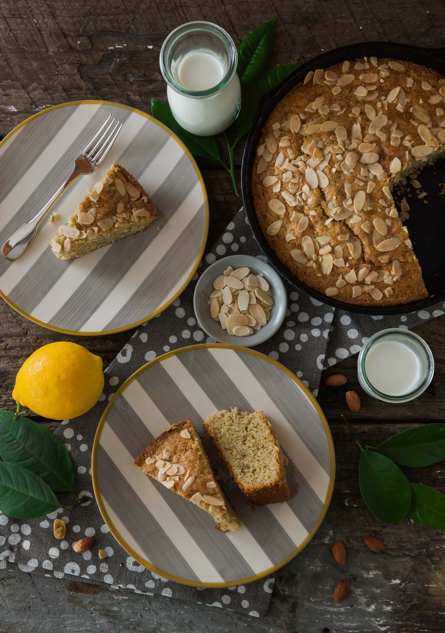Scandinavian Almond Cake - Make Mine Lemon