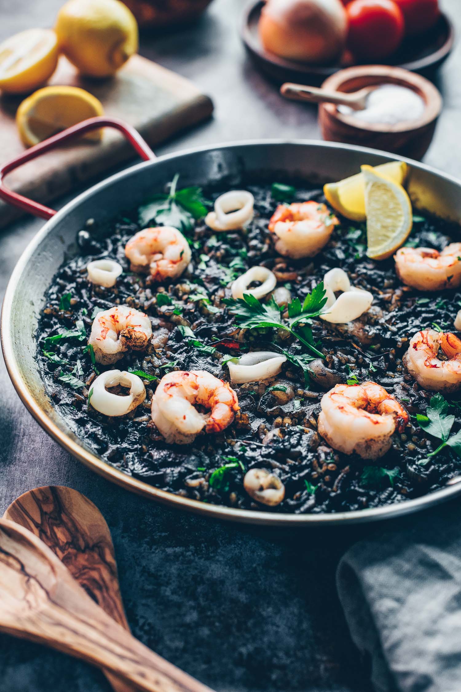 How To Make Squid Ink Seafood Paella