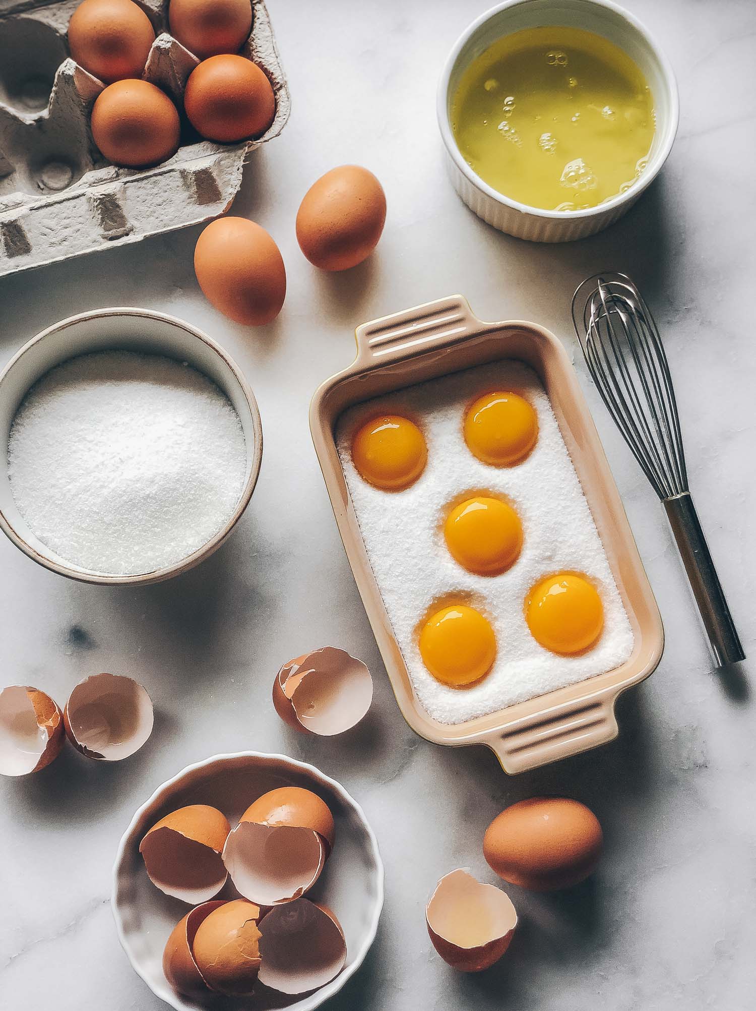 Salt-Cured Egg Yolks