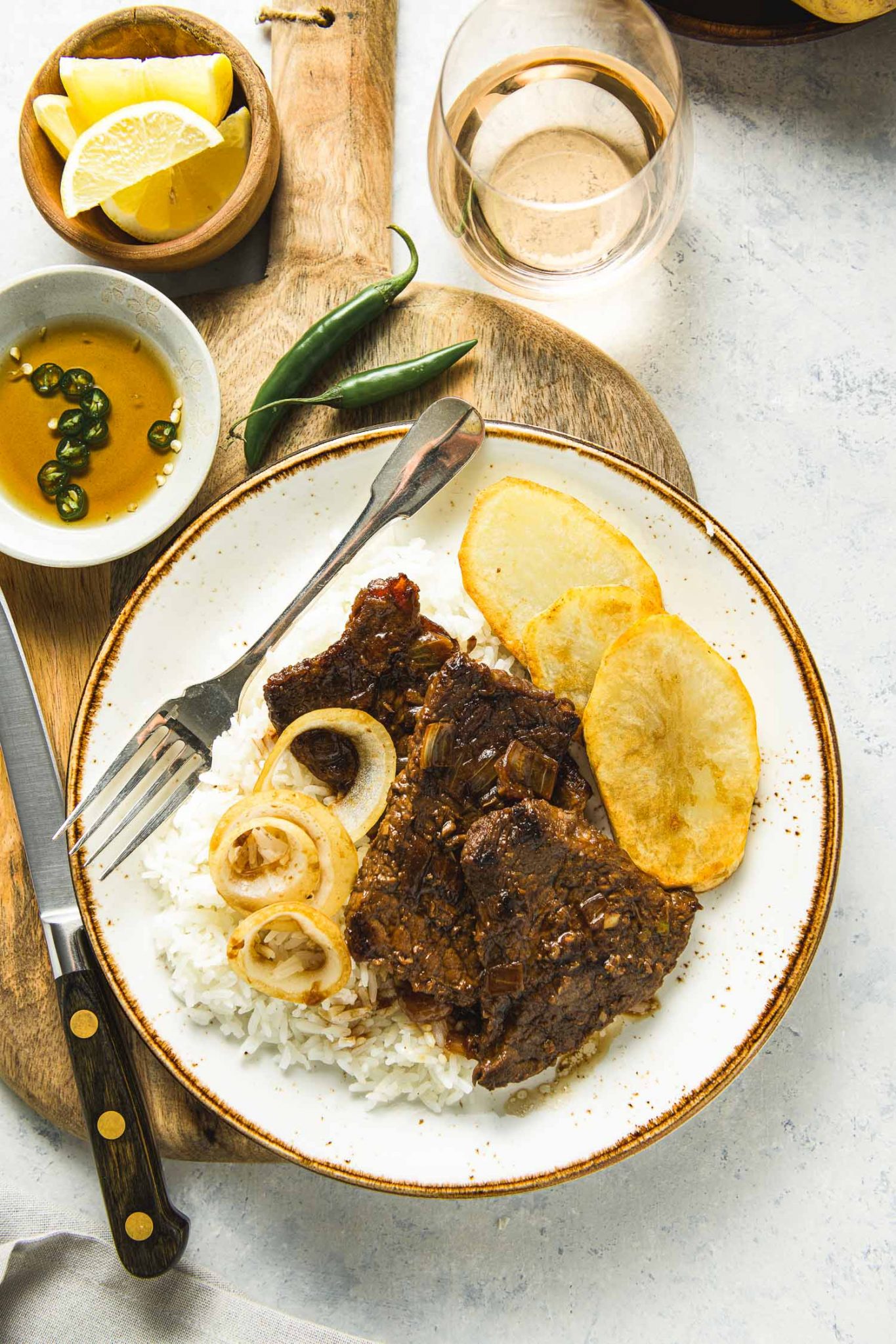 Beef Mechado, Filipino Beef Stew | Lemons + Anchovies