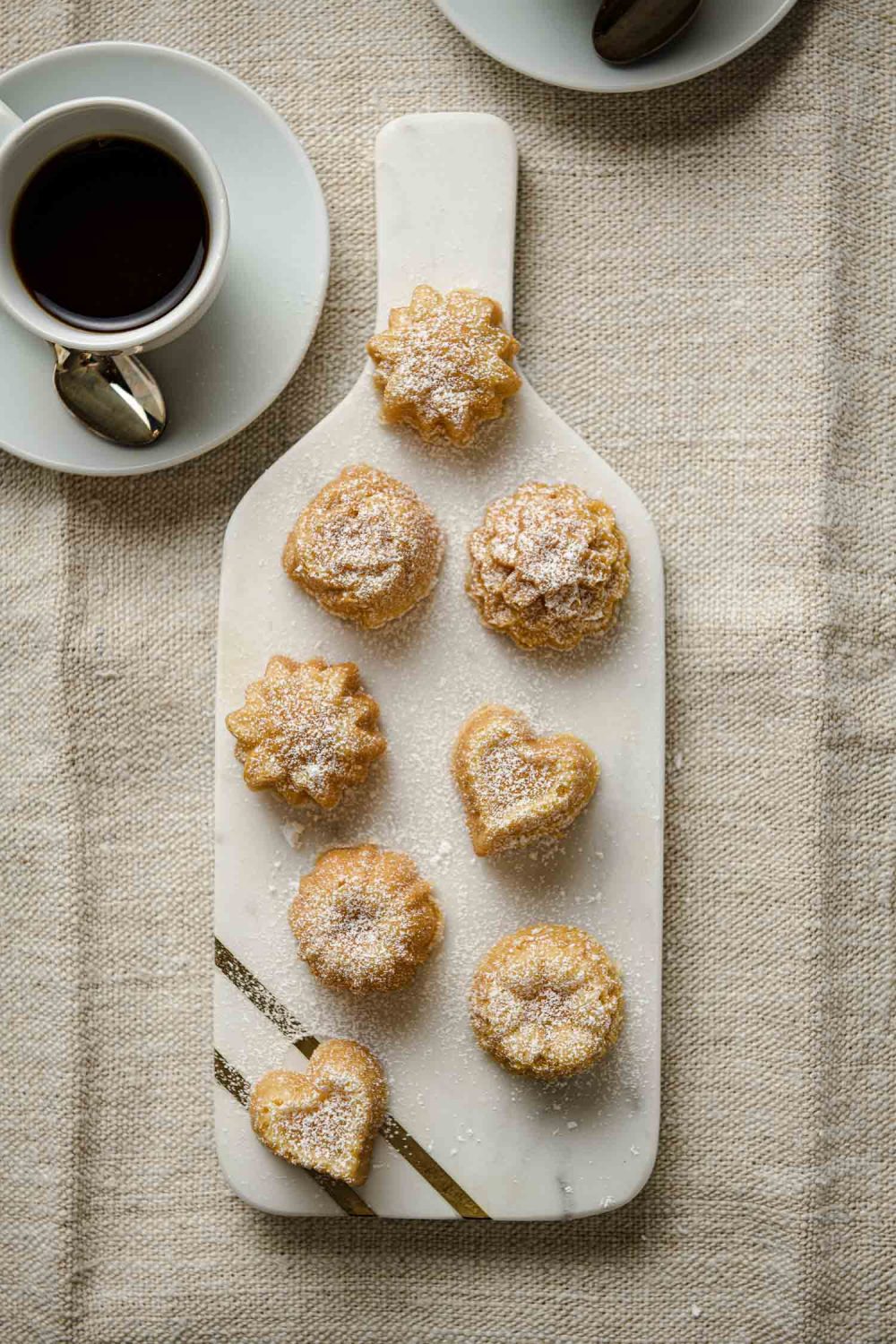 Tea Cakes with Pineapple Lemons + Anchovies