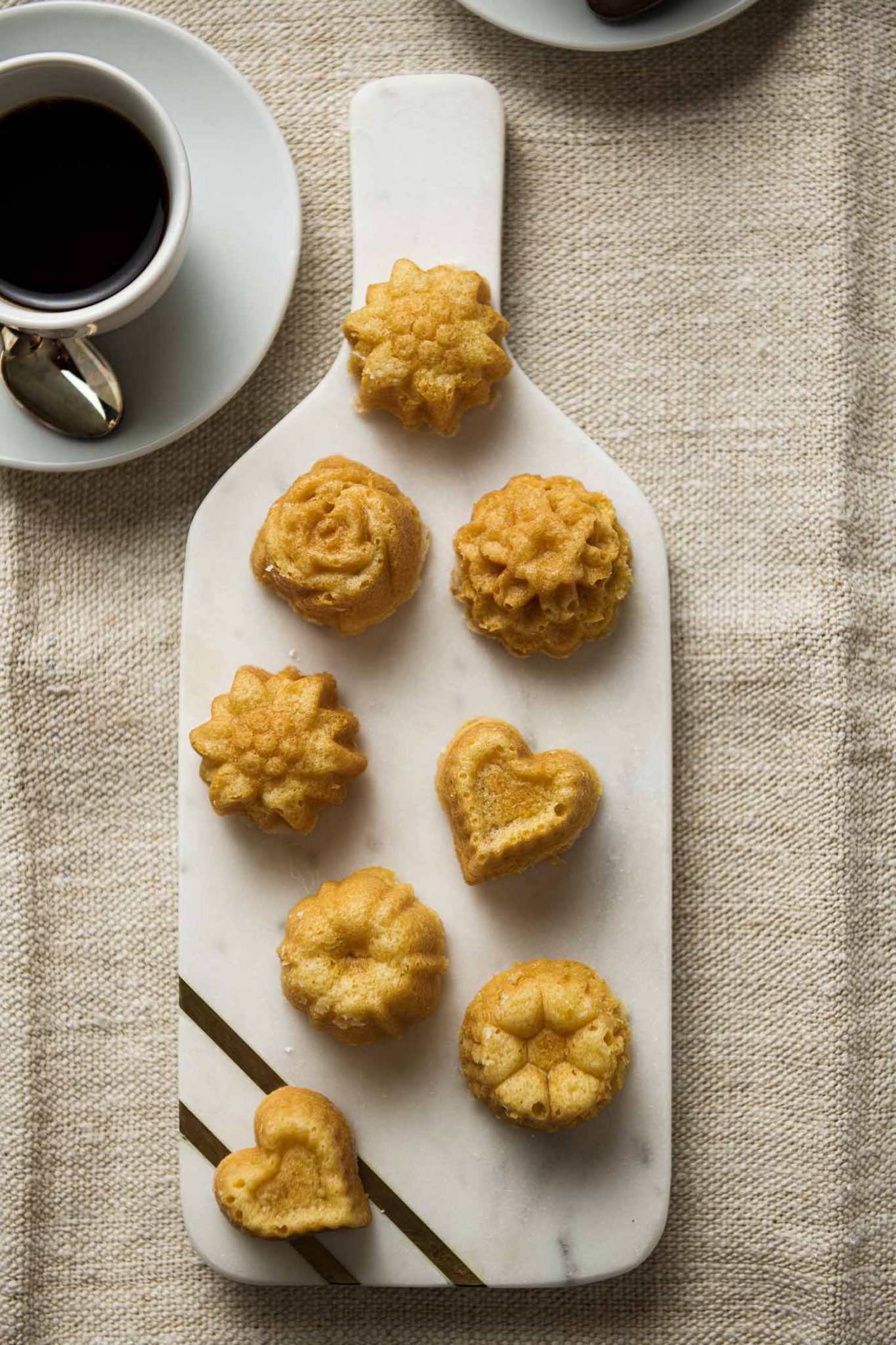 Tea Cakes with Pineapple Lemons + Anchovies